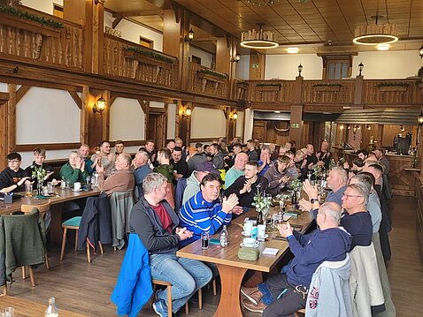 Jahreshaupt,-und Wahlversammlung in der Brauerei Zwönitz
