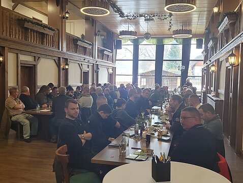 Jahreshaupt,-und Wahlversammlung in der Brauerei Zwönitz